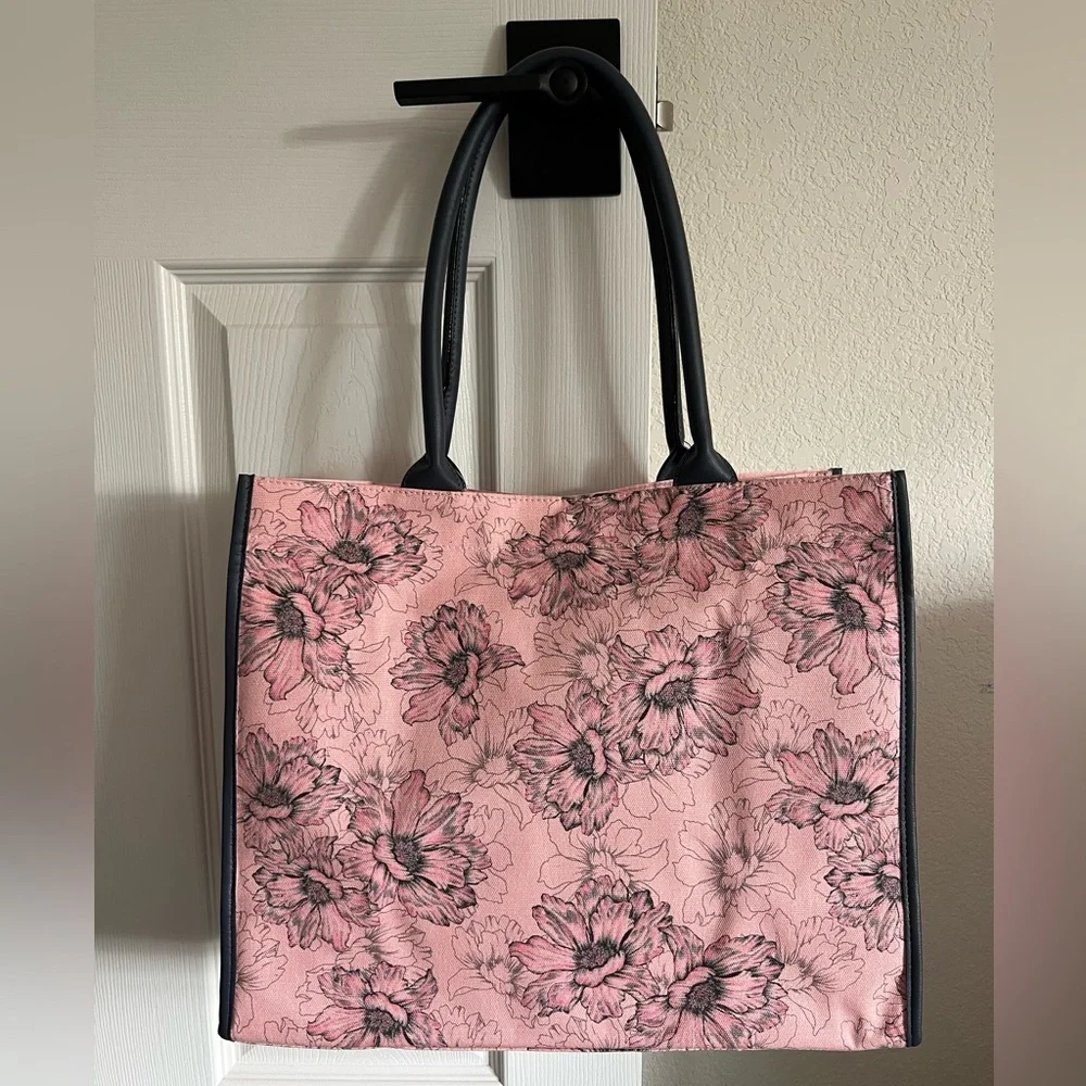 Victoria’s Secret Canvas Floral Tote